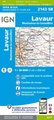Wandelkaart - Topografische kaart 2143SB Montastruc-la-Conseillère, Lavaur | IGN - Institut Géographique National