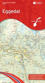 Wandelkaart - Topografische kaart 10033 Norge Serien Eggedal | Nordeca