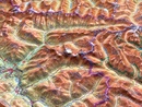 Reliëfkaart Tirol met voelbaar 3D reliëf | 77 x 57 cm | GeoRelief Reliëfkaart Tirol met voelbaar 3D reliëf | 77 x 75 cm | GeoRelief