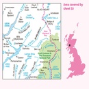Wandelkaart - Topografische kaart 050 Landranger Glen Orchy & Loch Etive | Ordnance Survey