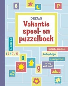 Kinderreisgids Vakantie speel- en puzzelboek | Deltas