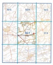 Topografische kaart - Wandelkaart 56F Voorste Heikant | Kadaster