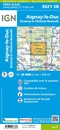 Wandelkaart - Topografische kaart 3021SB Grancey-le-Château-Neuvelle – Aignay-le-Duc | IGN - Institut Géographique National