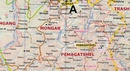 Wegenkaart - landkaart Bhutan | Vajra