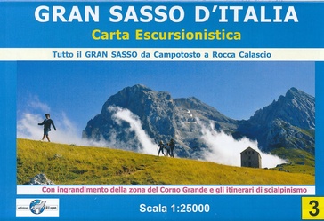 Wandelkaart 03 Gran Sasso d'Italia | Edizione il Lupo