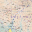 Wegenkaart - landkaart New Mexico & Arizona (USA) | ITMB