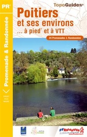 Wandelgids P861 Poitiers et ses environs... à pied et à VTT | FFRP