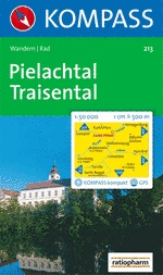 Wandelkaart 213 Pielachtal-Traisental-St. Pölten | Kompass