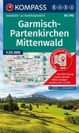 Wandelkaart 790 Garmisch-Partenkirchen ,  Mittenwald | Kompass