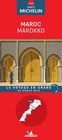 Wegenkaart - landkaart 742 Maroc - Marokko | Michelin