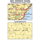 Topografische kaart 593 MT50 Les Coves de Vinromà | CNIG - Instituto Geográfico Nacional1