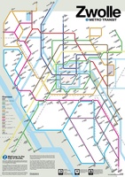 Zwolle Metro Transit Map - Metrokaart