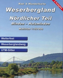 Wandelkaart - Fietskaart Weserbergland Nördlicher Teil | KK Verlag