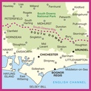 Wandelkaart - Topografische kaart 197 Landranger Chichester & The South Downs, Bognor Regis & Arundel | Ordnance Survey