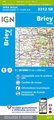 Wandelkaart - Topografische kaart 3312SB Briey | IGN - Institut Géographique National