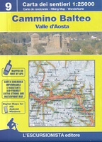 Cammino Balteo Valle d'Aosta gids en kaart
