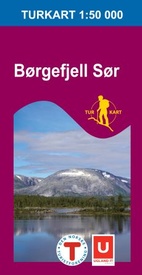 Wandelkaart 2619 Turkart Børgefjell Sør | Nordeca