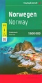 Wegenkaart - landkaart Noorwegen - Norwegen | Freytag & Berndt
