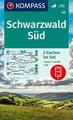 Wandelkaart 887 Schwarzwald Süd | Kompass