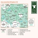 Wandelkaart - Topografische kaart 135 OS Explorer Map Ashdown Forest (greenw) | Ordnance Survey