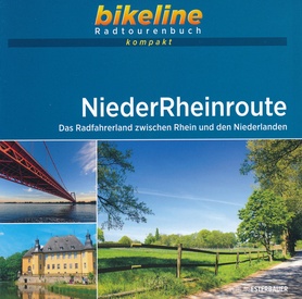 Fietsgids Bikeline Radtourenbuch kompakt Niederrheinroute | Esterbauer