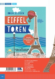 Kinderreisgids Wat & Hoe kids Kinderboek Bouw je eigen Eiffeltoren | Kosmos Uitgevers