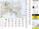 Wegenkaart - landkaart Centraal-Azië + vlaggen | National Geographic