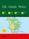 Wegenatlas USA Canada Mexico 2026 -2027 | Ringband | A4-Formaat | Rand McNally | Freytag & Berndt