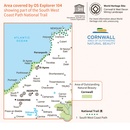 Wandelkaart - Topografische kaart 104 OS Explorer Map Redruth & St Agnes | Ordnance Survey