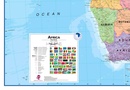 Wandkaart - Prikbord Afrika Politiek - Africa Political, 120 x 100 cm | Maps International Wandkaart Afrika Politiek, 100 x 120 cm | Maps International
