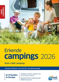 Campinggids Erkende Campings 2026 | ANWB Media