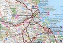 Wegenkaart - landkaart Queensland handy map - tweezijdig | Hema Maps