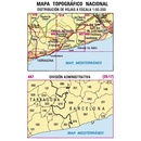 Topografische kaart 447 MT50 Vilanova I La Geltrú | CNIG - Instituto Geográfico Nacional1