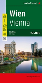Stadsplattegrond Wenen - Wien | Freytag & Berndt