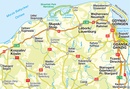 Wegenkaart - landkaart PL003 Polen - Hinterpommern | Hofer Verlag