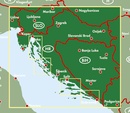 Wegenkaart - landkaart Kroatië - Kroatien | Freytag & Berndt