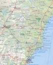 Wegenkaart - landkaart Brazilië - Brasil South & East Coast | ITMB