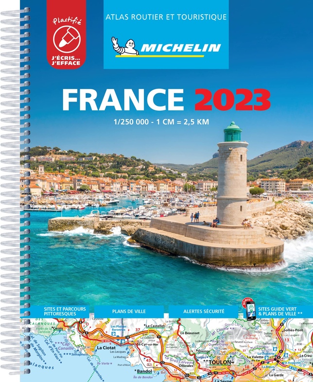 pellet Misbruik filter Wegenatlas Routier et Touristique France - Frankrijk 2023 A4 | Michelin |  9782067256798 | Reisboekwinkel De Zwerver