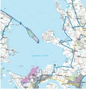 Fietskaart 3/8 Funen / Fyn - Denemarken | Set van 2 kaarten | Scanmaps