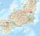 Spoorwegenkaart Japan Rail Map | Collins