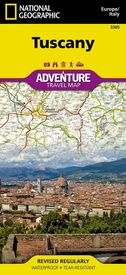 Wegenkaart - landkaart 3305 Adventure Map Tuscany - Toscane | National Geographic