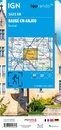 Wandelkaart 1621 SB - Serie Bleue Baugé-en-Anjou / Durtal | IGN - Institut Géographique National