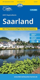 Fietskaart ADFC Regionalkarte Saarland | BVA Bikemedia1