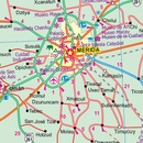 Wegenkaart - landkaart Mexico Yucatan Peninsula | ITMB