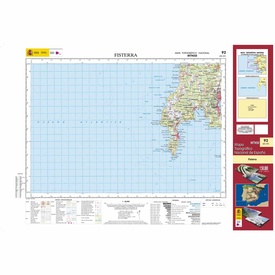 Topografische kaart 92 MT50 Fisterra | CNIG - Instituto Geográfico Nacional1