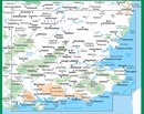 Wegenkaart - landkaart 8 OS Road Map South East England including London | Ordnance Survey