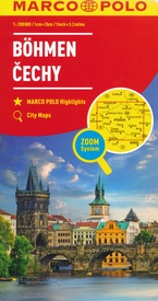 Wegenkaart - landkaart Bohemen  - Tsjechië | Marco Polo