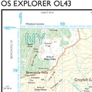 Wandelkaart - Topografische kaart OL43 OS Explorer Map Hadrian's Wall | Ordnance Survey