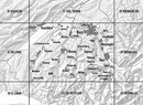 Fietskaart - Topografische kaart - Wegenkaart - landkaart 36 Saane/Sarine | Swisstopo