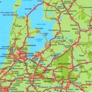 Wandkaart 34 Nederland Basic, 100 x 130 cm | Falk